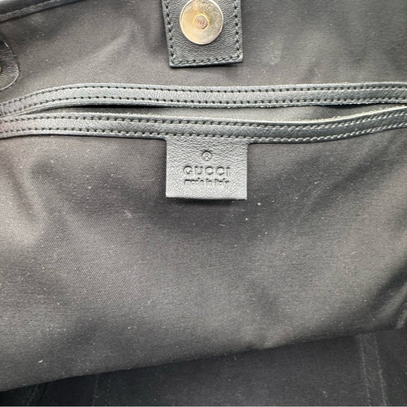 Gucci Black and Gray Signature Tote | Good Condition - Picture 14 of 17